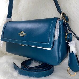 Coach leather purse Two straps bag New